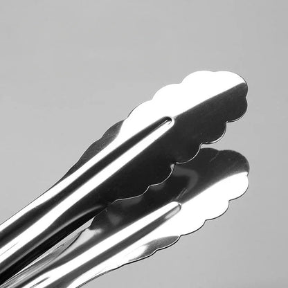 Stainless Steel Food Tongs for Barbecue and Kitchen Cooking, 23cm to 47cm