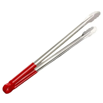 Stainless Steel Food Tongs for Barbecue and Kitchen Cooking, 23cm to 47cm