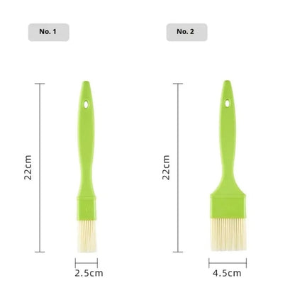 Basting Brush, Plastic Handle, 22cm, 2.5cm to 9.5cm Brush Widths