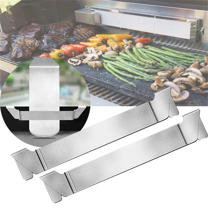 BBQ Griddle Tool Holder Rack, Stainless Steel, 150mm, for Blackstone & Camp Chef Flat Tops
