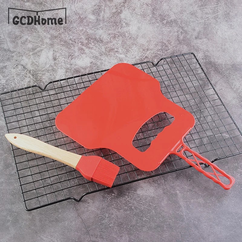 Manual BBQ Fan, Handheld Plastic Barbecue Blower, 32.1 x 21.3cm