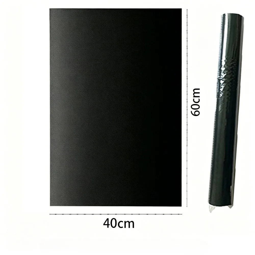 Reusable Glass Fibre Oven Mat, Non-Stick Liner for Ovens, Microwaves & BBQs, Black - 40x60 cm 1PC