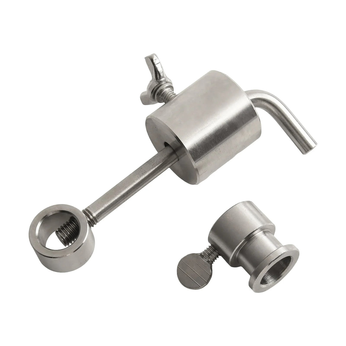 Stainless Steel BBQ Rotisserie L-Shaped Bar Weight Balancer 110 mm