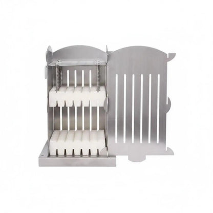 Meat Skewer Maker Box, Stainless Steel and ABS, Kesoto