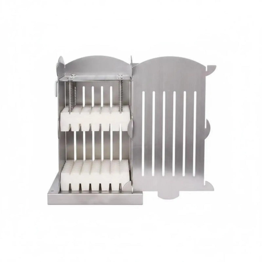 Meat Skewer Maker Box, Stainless Steel and ABS, Kesoto