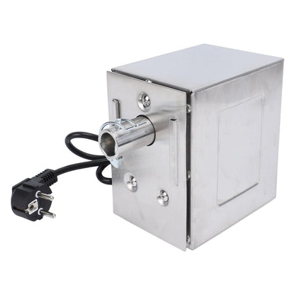 45W Stainless Steel Electric Grill Rotisserie Motor, 2-3 RPM, US/EU Plug - EU Plug
