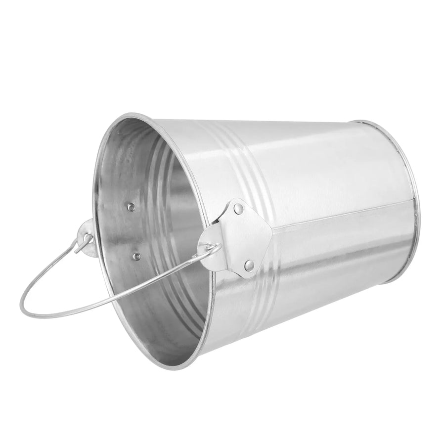 BBQ Grease Bucket for Oil and Drips, Plastic, Silver, 15 x 14 x 14cm, ROSENICE