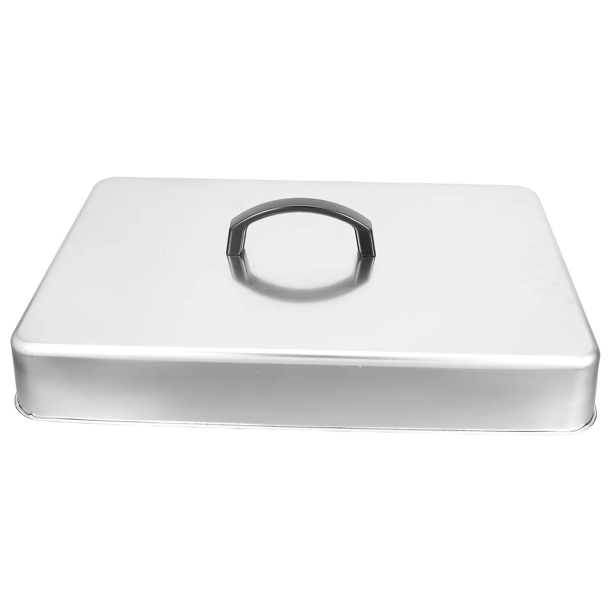 Rectangular Stainless Steel Griddle Basting Dome Cover 43 x 28 x 6.5cm