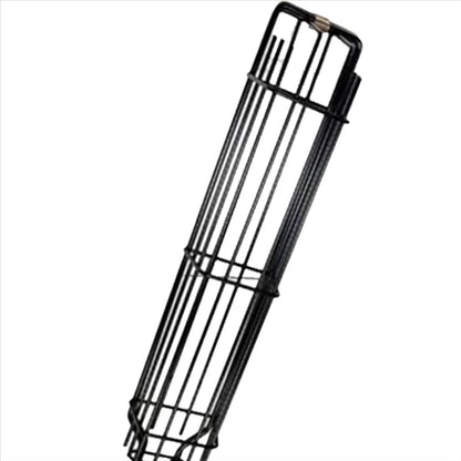 4-Piece Iron and Wood BBQ Grilling Basket Set, 48.5cm