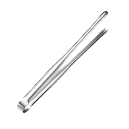 304 Stainless Steel BBQ Tongs, Serrated Food Grippers, S, M or L