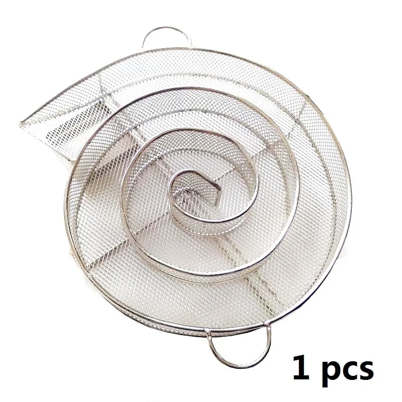 Cold Smoke Generator BBQ Smoker Box, Metal, Round or Square, 250g Wood Options - Round Smoker