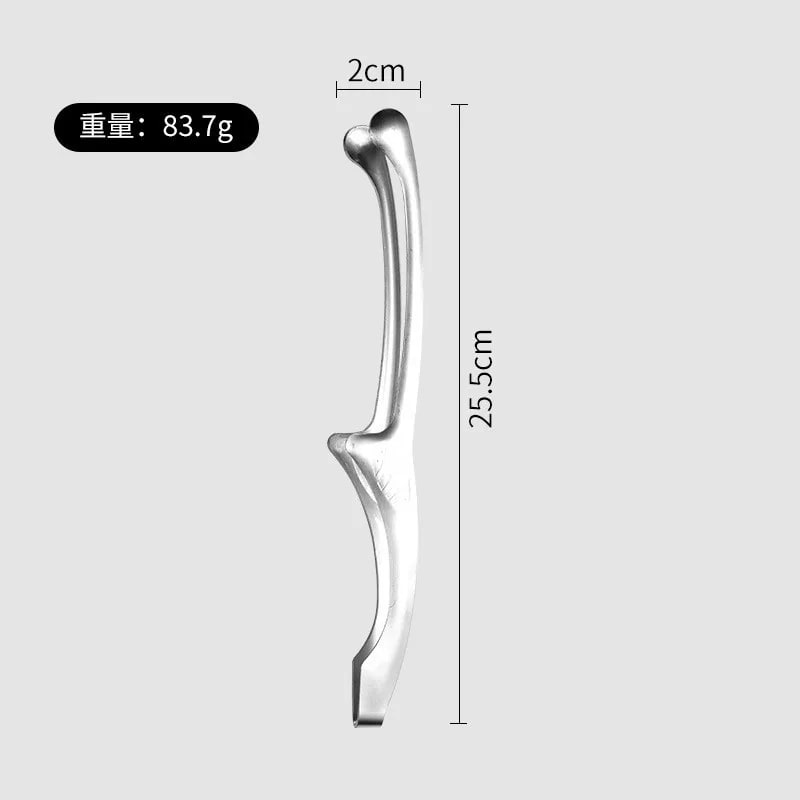 304 Stainless Steel BBQ Tongs with Wooden Handle, Turner Clip, Multiple Options - 304 r- head medium