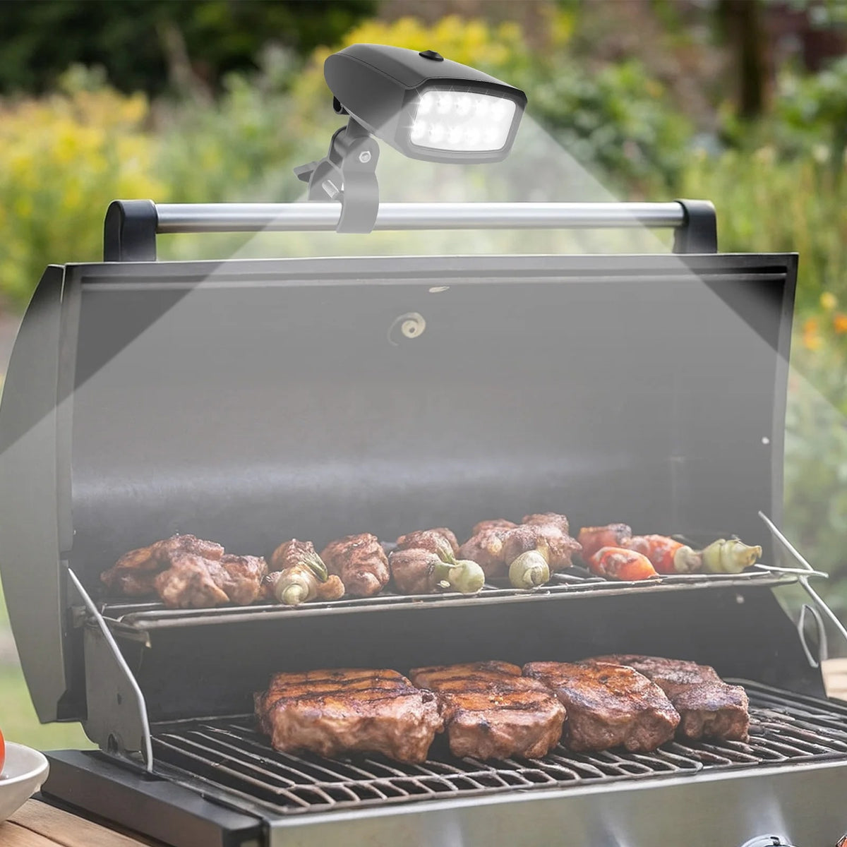 BBQ Grill Light, 10 LED, 200 lm, 360° Rotation, Heat Resistant