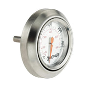 bbqdeals Built-In BBQ Lid Thermometer and Bezel Kit, 150-600°F, for Weber Q