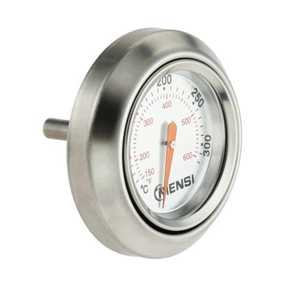 Built-In BBQ Lid Thermometer and Bezel Kit, 150-600°F, for Weber Q and Traveller