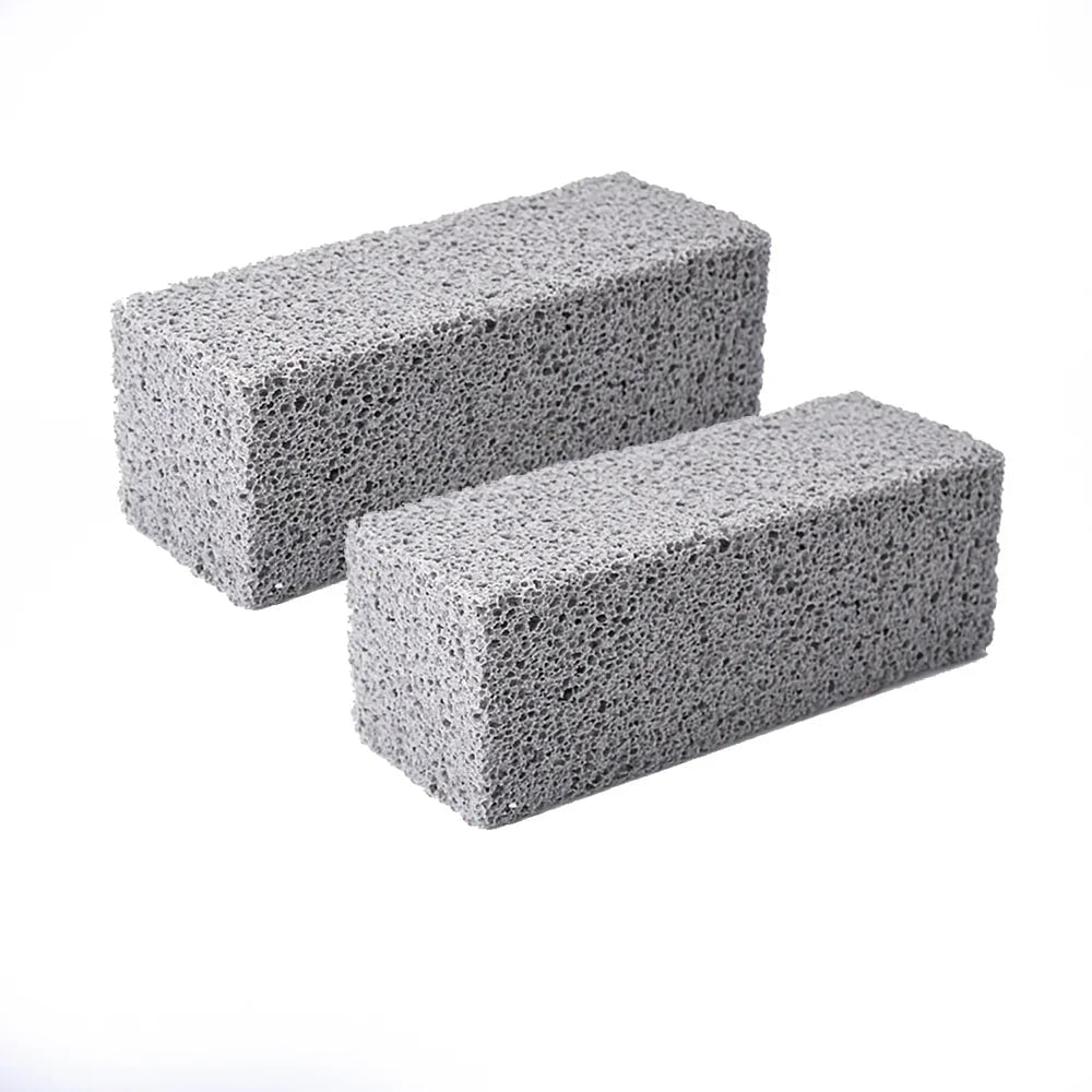 BBQ Grill Cleaning Blocks, 2 Pack, 10 x 7 x 3.3cm
