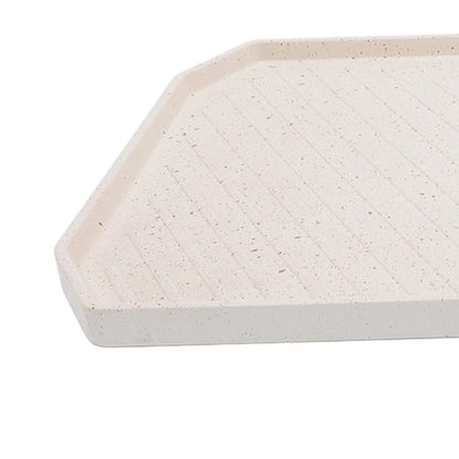 White Metal Grill Pan for BBQ, Square Non-Stick Griddle with Foldable Handle 22.5 x 19.5cm