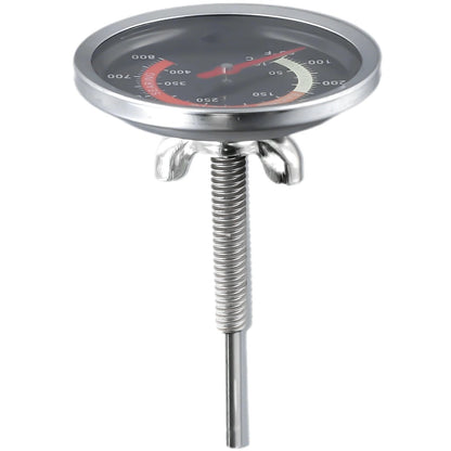BBQ Thermometer Stainless Steel Oven Gauge 10-400°C M10 Thread