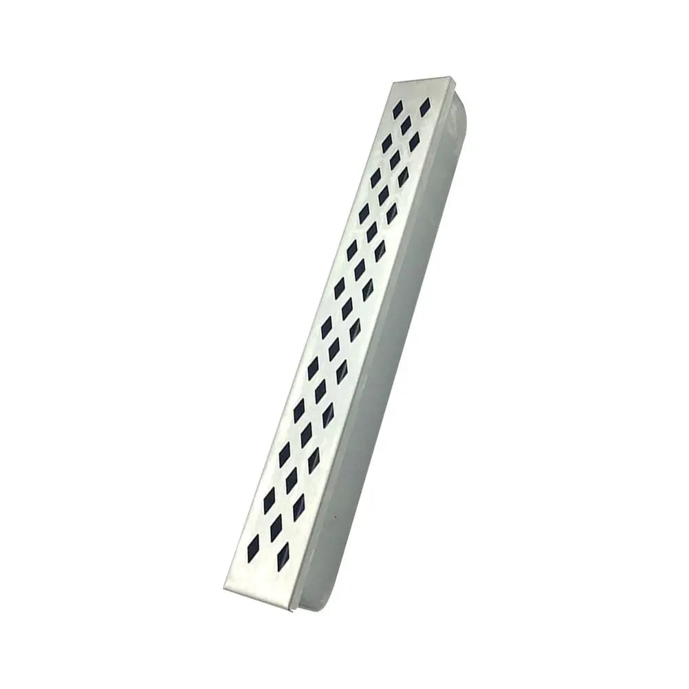 Stainless Steel BBQ Smoker Box for Gas Grills, Silver, 28.4 x 5 x 4 cm