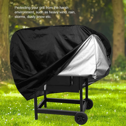 TOPINCN BBQ Cover, Waterproof PVC Grill Protector, 80 x 66 x 100cm