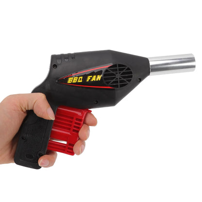 BBQ Air Blower Handheld Fan for Barbecue, PVC Plastic, Heat Resistant