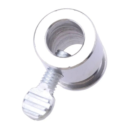 2-Piece Rotary Grill Boundary Sleeves, Chrome-Plated Steel, Silver
