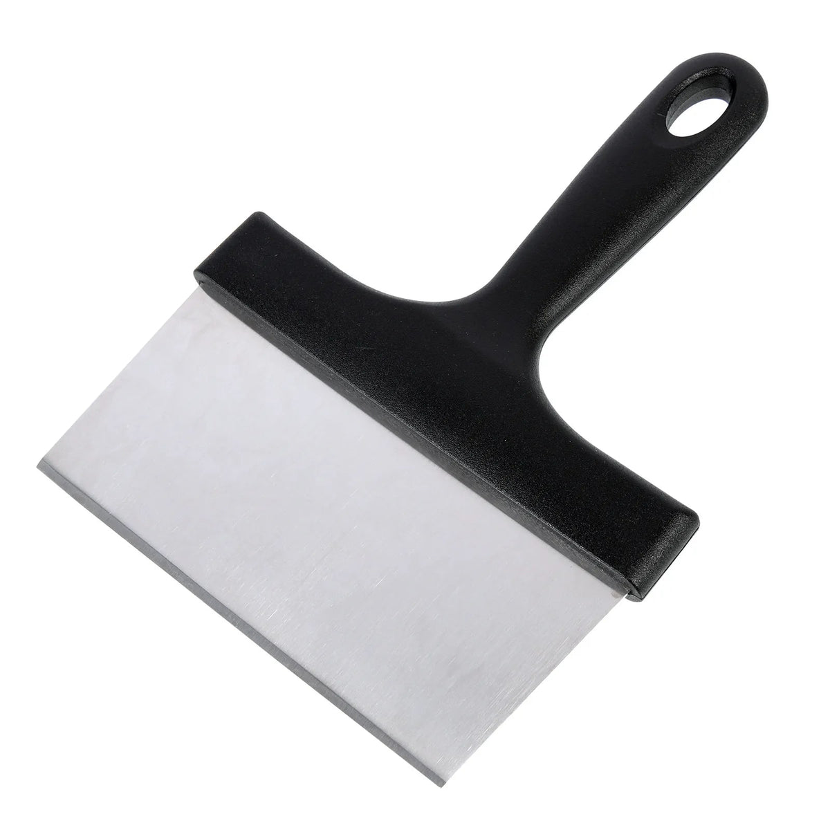 BBQ Grill Scraper, Black Plastic Handle, 23 x 16.4cm Cleaning Tool