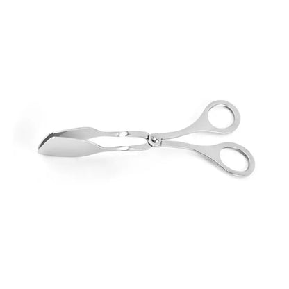 4-Pack Stainless Steel Food Tongs, 18.5cm BBQ Serving Tongs