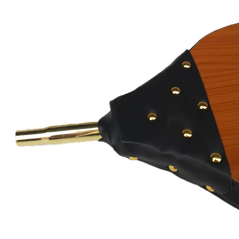Wooden Fireplace Bellows 40 x 18cm Outdoor BBQ Fire Blower
