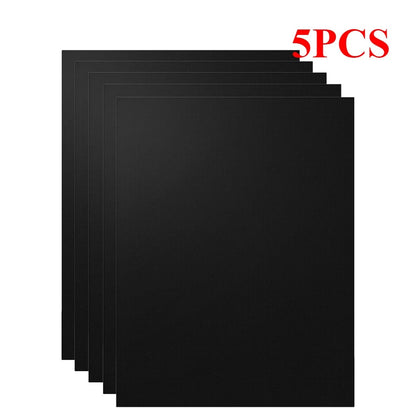 PTFE BBQ Grill Mat, Reusable Non-Stick Barbecue Baking Sheet, 40 x 50cm or 33 x 40cm - Brown