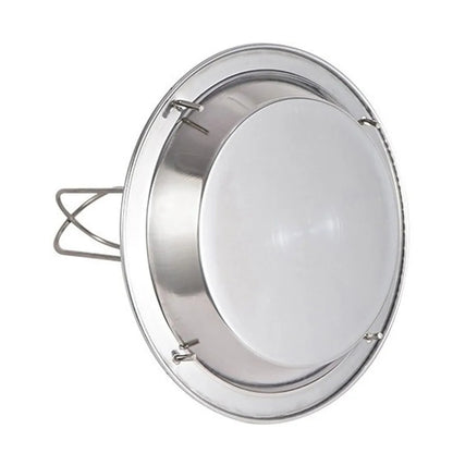 Stainless Steel Chicken Roasting Grill Stand with Bowl, 16.5 x 17 x 2cm