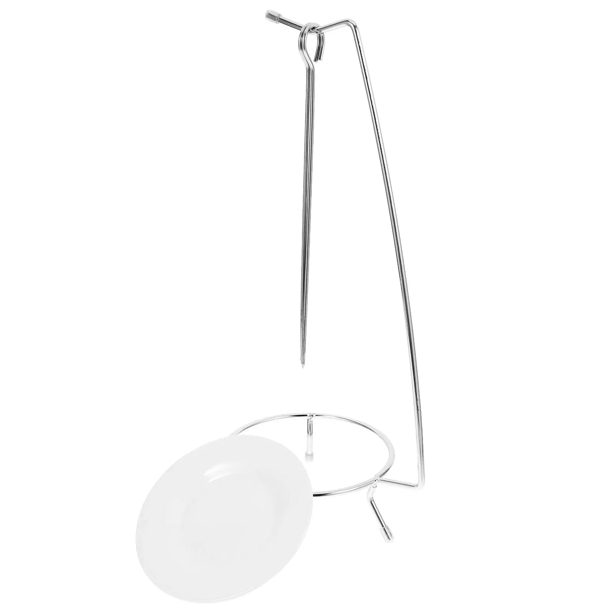 Stainless Steel Kebab Hanging Rack and Skewer Stand, 36cm BBQ Holder