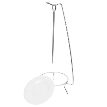 Stainless Steel Kebab Hanging Rack and Skewer Stand, 36cm BBQ Holder