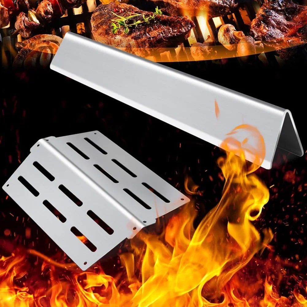 bbqdeals Stainless Steel BBQ Grill Replacement Parts Set for Weber Genesis