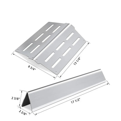bbqdeals Stainless Steel BBQ Grill Replacement Parts Set for Weber Genesis