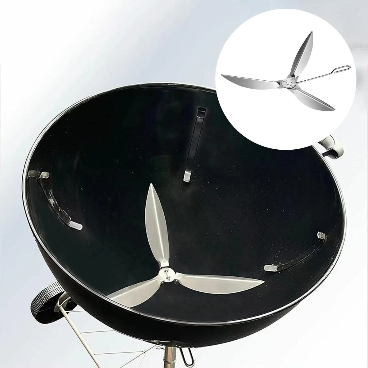 Metal Grill Cleaning Replacement Set for Weber 7444, Heat-Resistant