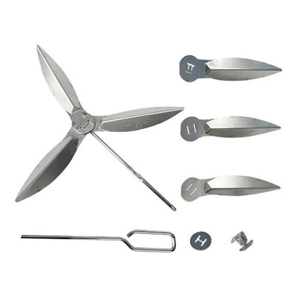 Metal Grill Cleaning Replacement Set for Weber 7444, Heat-Resistant