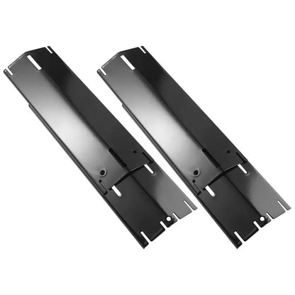 Adjustable BBQ Grill Heat Tent Replacement Heat Plate, Enamel, 298 x 97.5 x 20mm