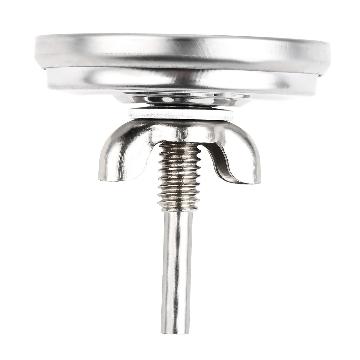 BBQ Grill Temperature Gauge, Stainless Steel, 50 to 400°C / 100 to 800°F