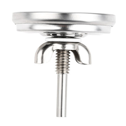 BBQ Grill Temperature Gauge, Stainless Steel, 50 to 400°C / 100 to 800°F