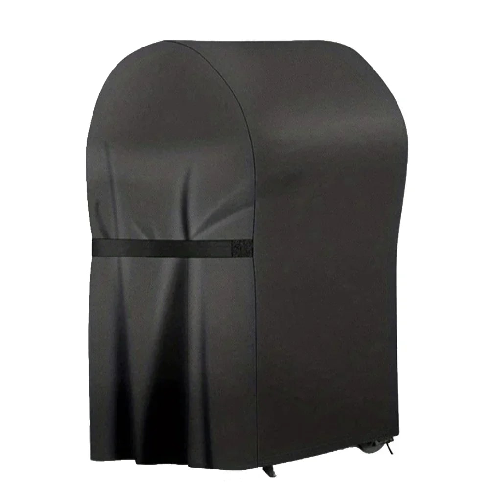 BBQ Grill Cover, 210D Oxford Fabric with PU Silver Coating, Black, 2 Sizes