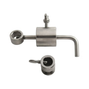 Stainless Steel Rotisserie Rod Weight Balancer, L-Shaped 110 mm