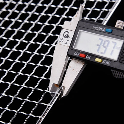 304 Stainless Steel BBQ Grill Mesh Rack, Multiple Sizes