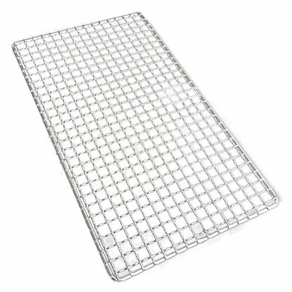 Metal BBQ Grill Mesh 50 x 38cm for Charcoal Barbecues, Vegetables and Seafood