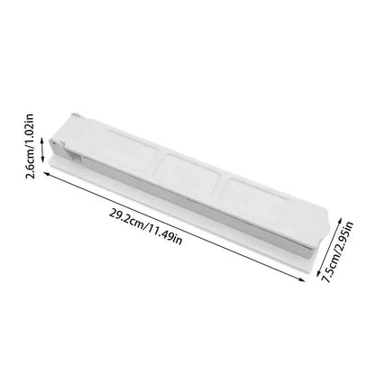 Plastic Kebab Press Maker Mould for Barbecue Skewers, 29.2cm, White or Black