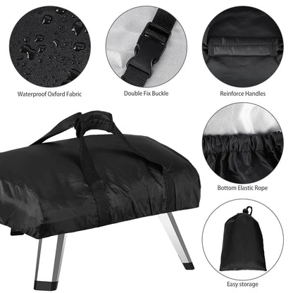 Pizza Oven Cover for Koda 12 & Koda 16, Black 420D Oxford Fabric