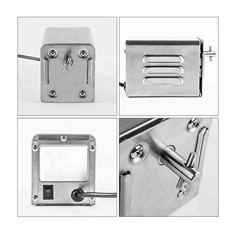 Electric BBQ Rotisserie Motor, 15W, 30-50kgF, EU 220V Plug