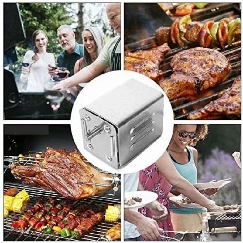 Electric BBQ Rotisserie Motor, 15W, 30-50kgF, EU 220V Plug