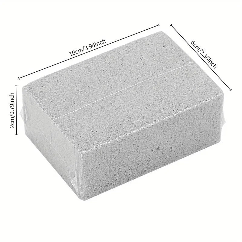 Grill Cleaning Brick Pumice Stone 10 x 6 x 2cm High-Pressure Sponge BBQ Grate Cleaner