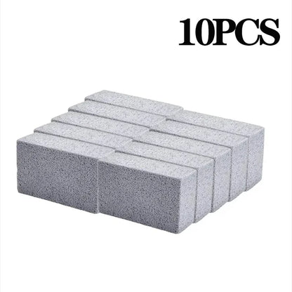Grill Cleaning Brick Pumice Stone 10 x 6 x 2cm High-Pressure Sponge BBQ Grate Cleaner - 10PCS